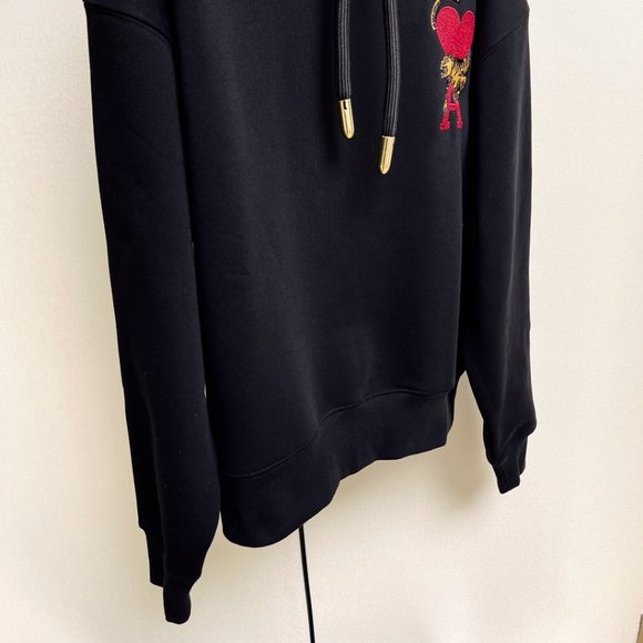 Ami Paris Love Embroidered Hoodie - Picture 6 of 9